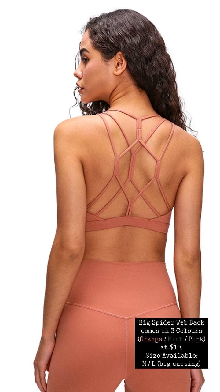 Dusty Rose Crossback Bra thumbnail 3