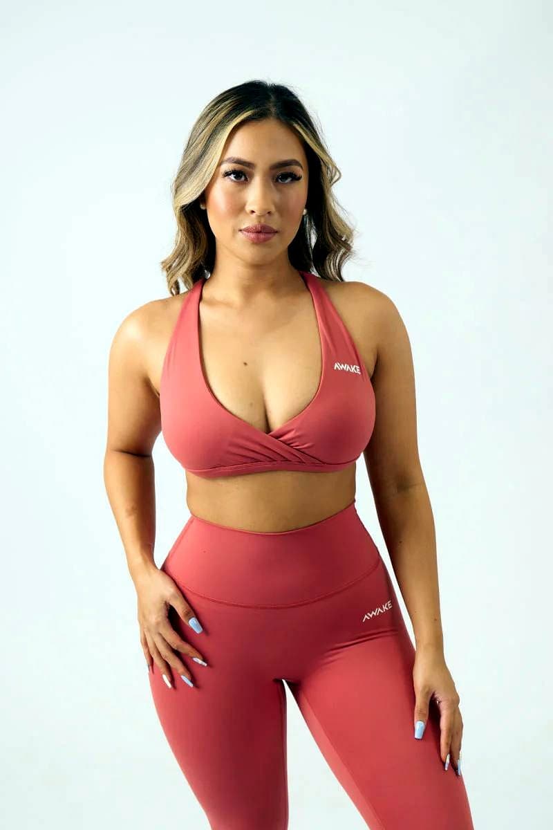 Coral Crossback Set Bra thumbnail 3