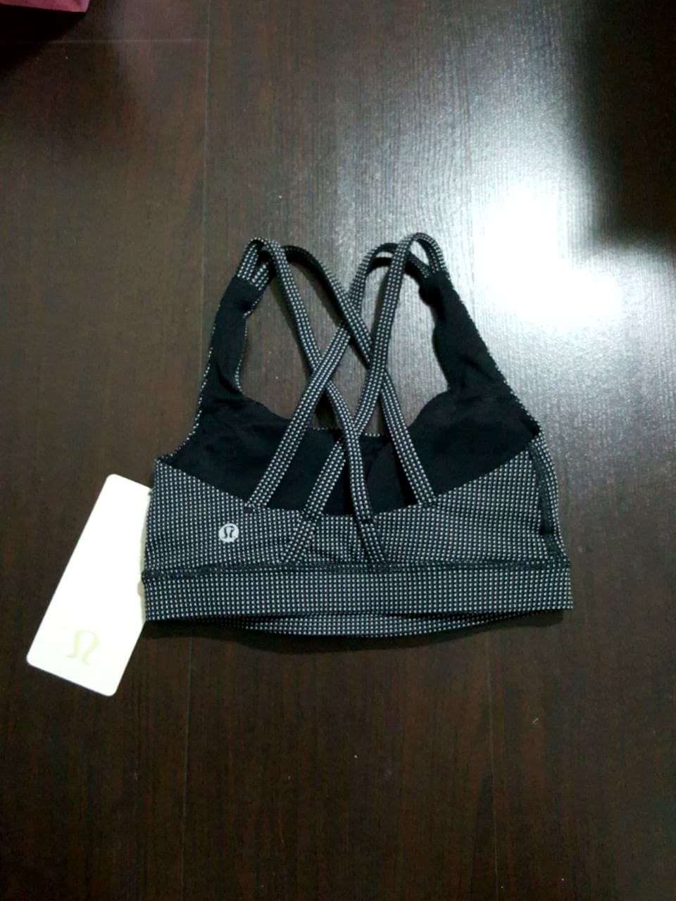 Graphite Strap Bra