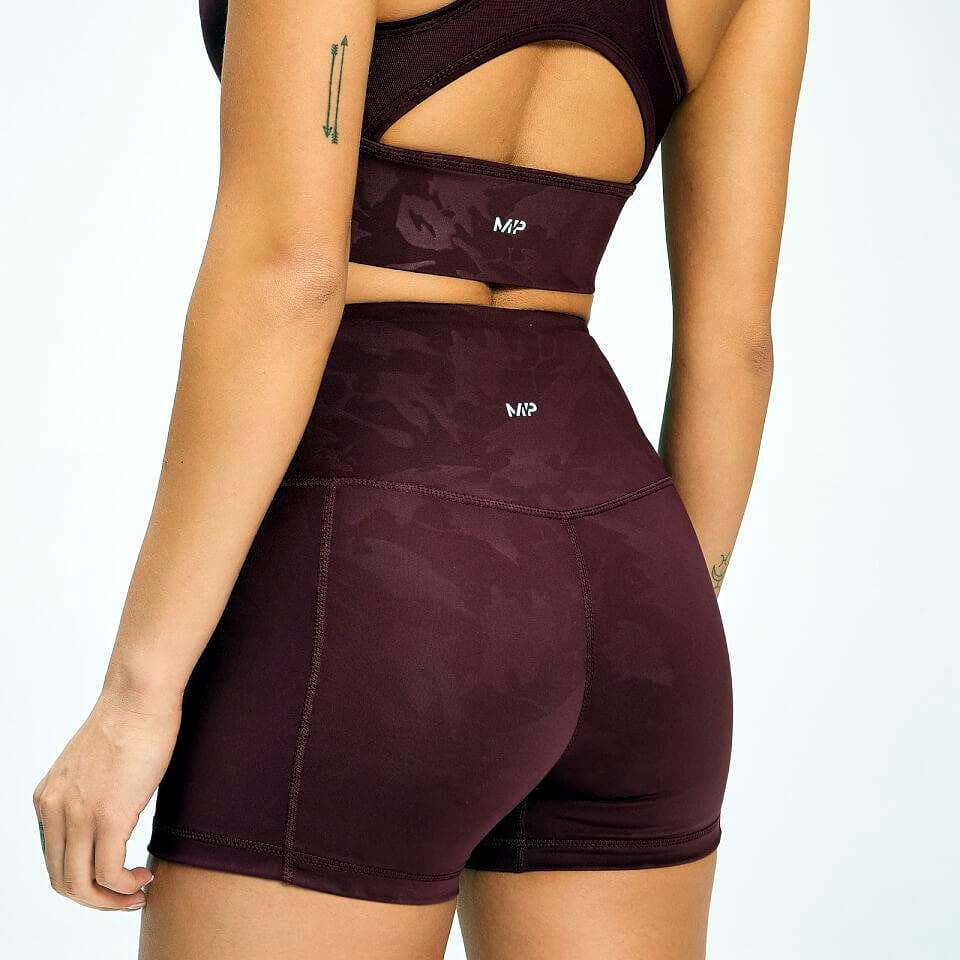 Burgundy Sculpt Set on body