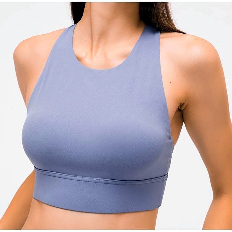 Periwinkle High-Neck Bra thumbnail 3