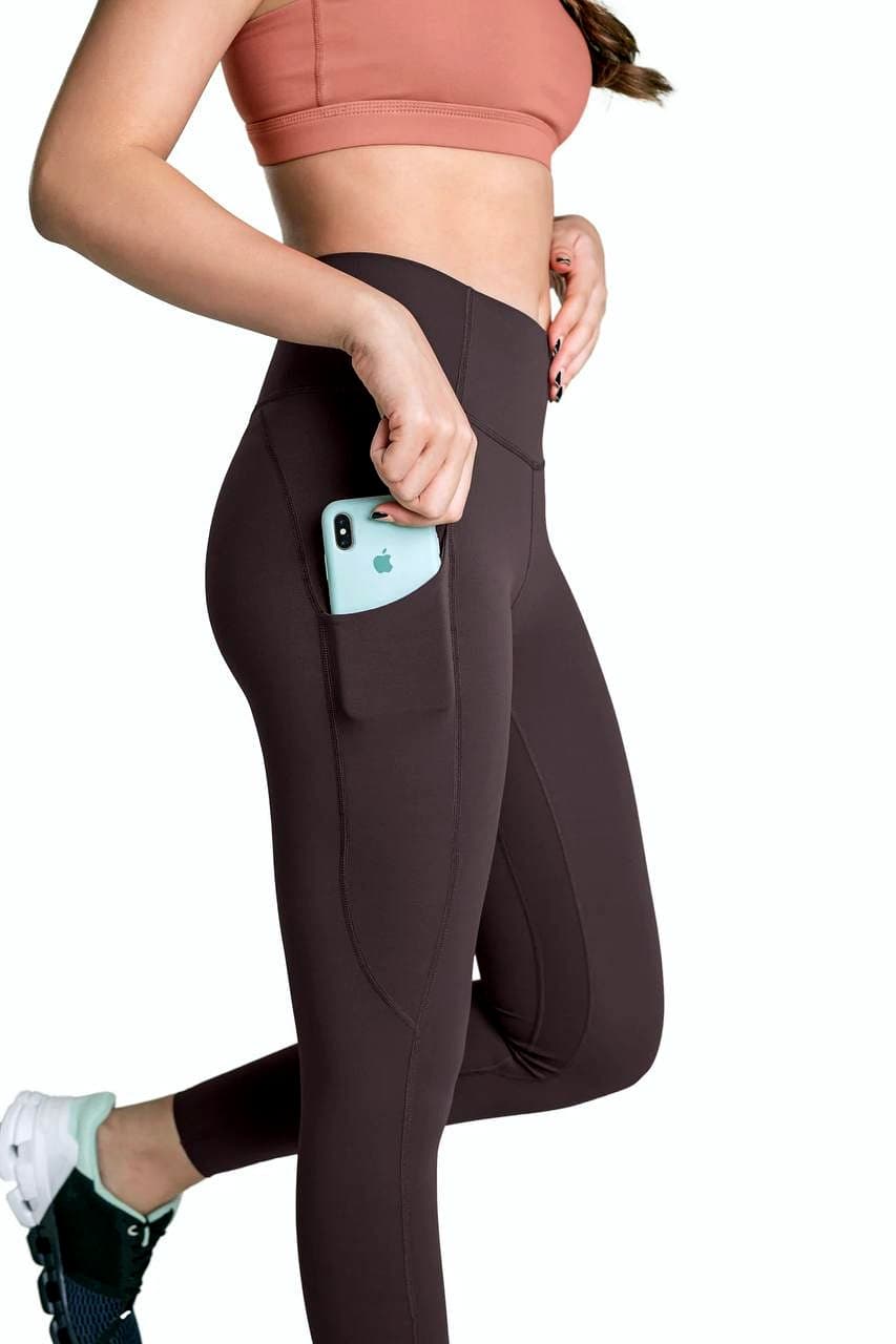 Taupe Pocket Short on body