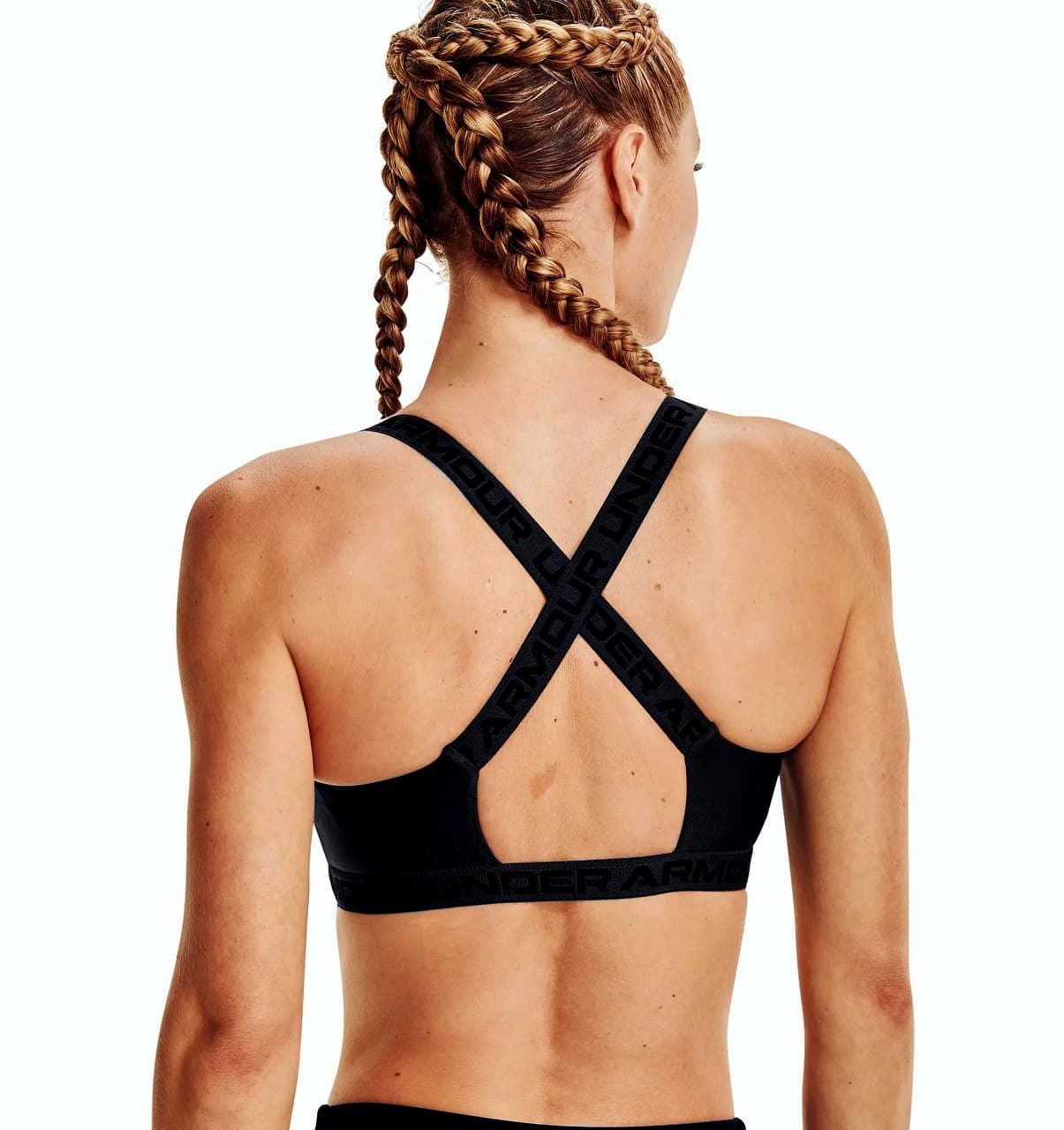 Black Signature Bra on body